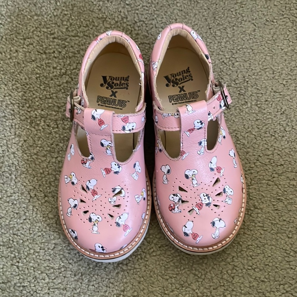 Young soles x peanuts collab shoes